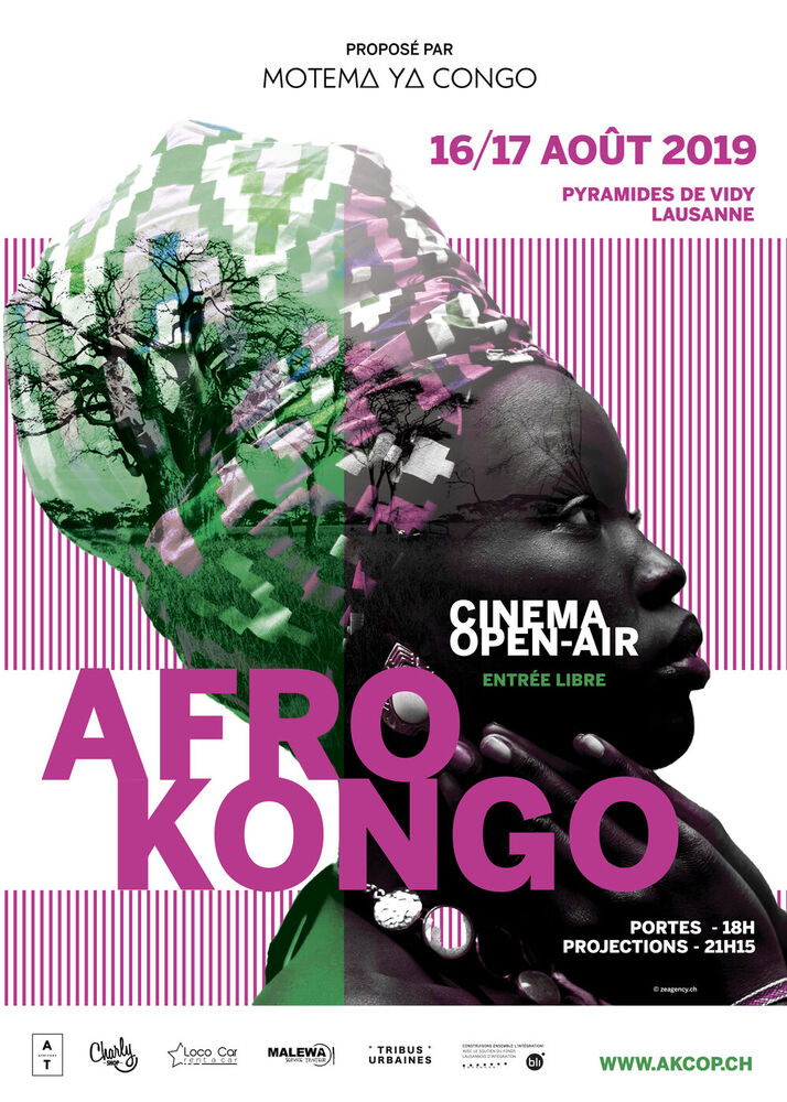 Afro-Kongo Cinema Open-Air poster, 2019