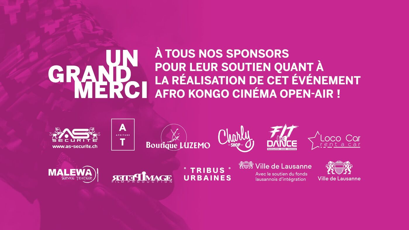 Thank-you visual with the logos of the event sponsors and partners