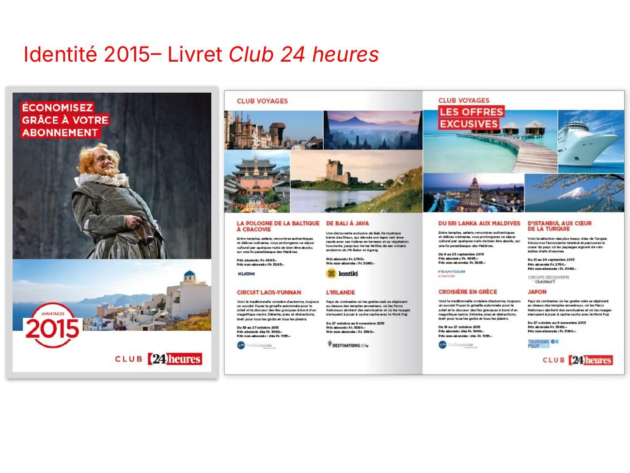 Club 24 heures benefits booklet